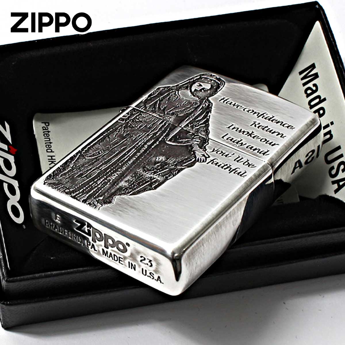 ZIPPO（ジッポー） ジッポライター 聖母 マリア 聖書 Virgin Mary JM 