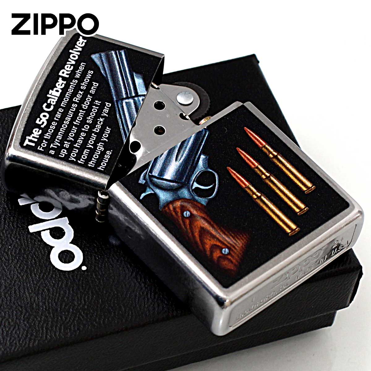 ZIPPO Zippo ジッポライター 銃 リボルバー The 50 Caliber Revolver