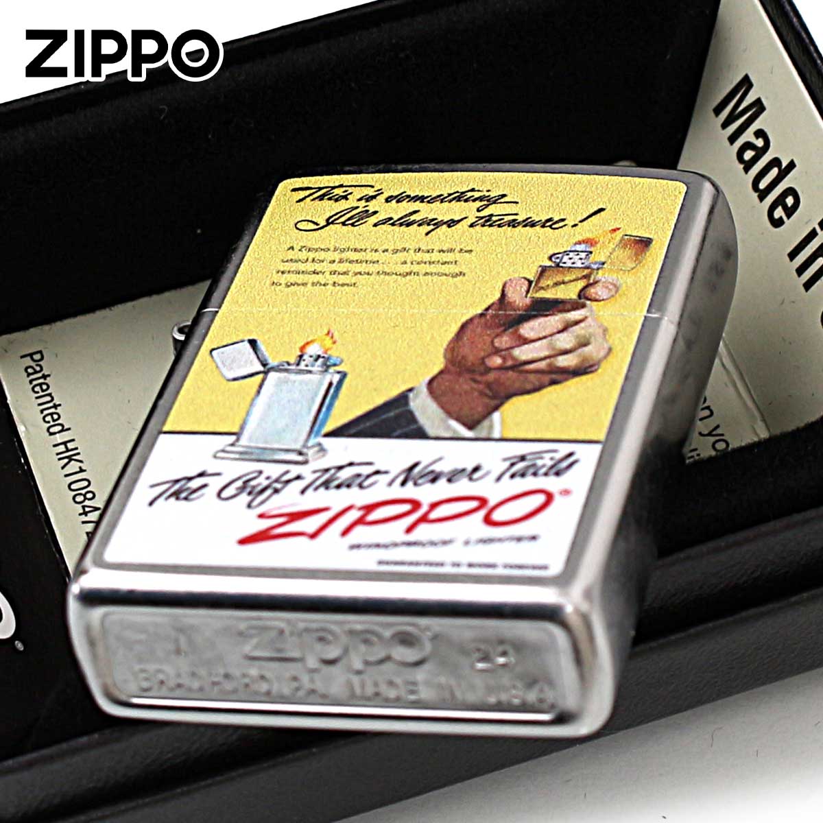 ZIPPO（ジッポー） ジッポライター オールドポスター風 The Gift That