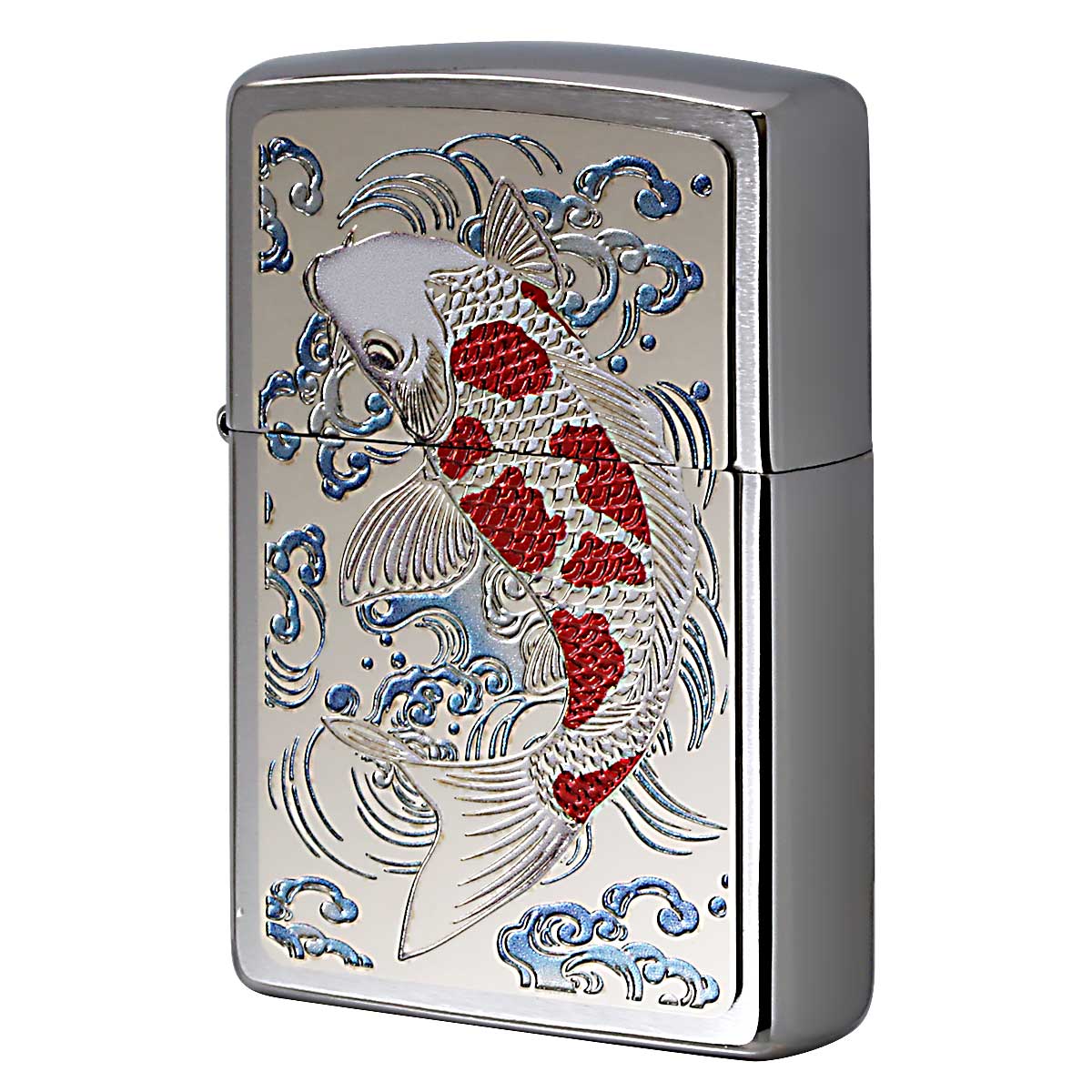 昇り鯉 ZIPPO Zippo ジッポライター 和柄 昇り鯉 CP-KC プレゼント