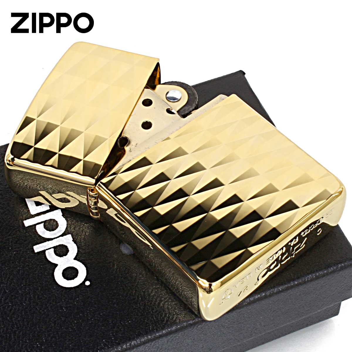 ZIPPO（ジッポー） ジッポライター ARMOR ＃162 アーマー ダイヤカット