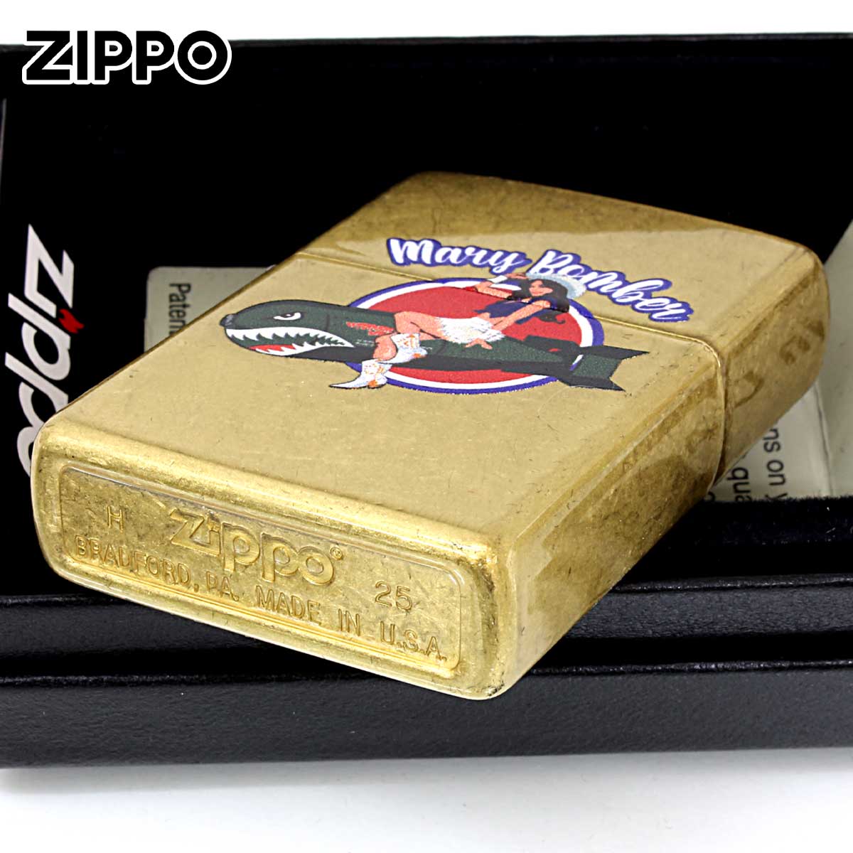 ZIPPO（ジッポー） ジッポライター Mary Bombor NOSE ART Pin Up Girl