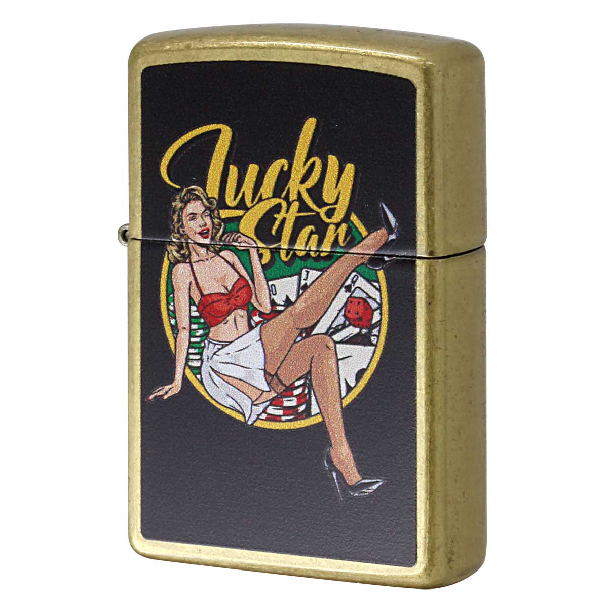 ZIPPO（ジッポー） ジッポライター LUCKY STAR Pin Up Girl ピンナップ