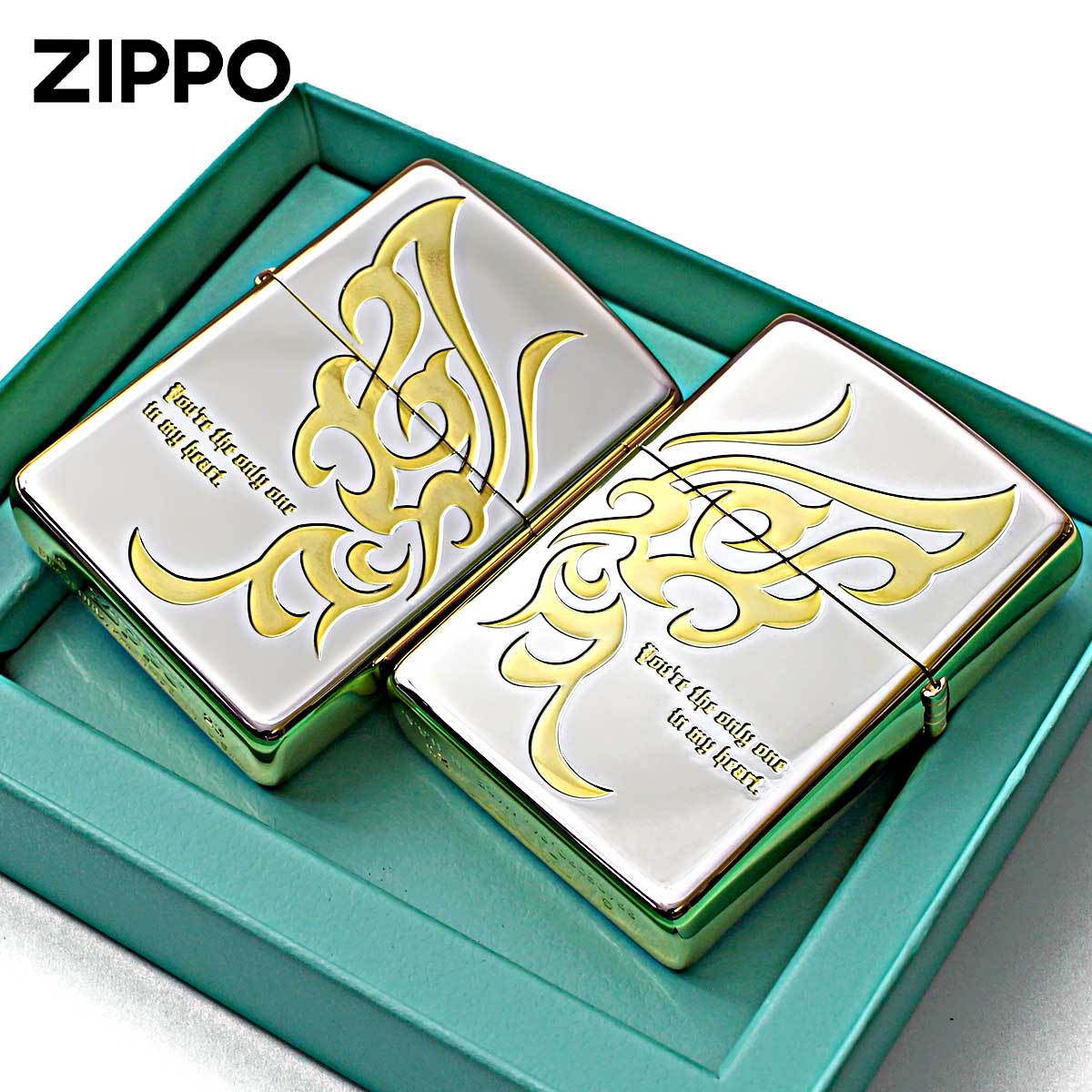 ZIPPO（ジッポー） ジッポライター ペア バタフライ ペアセット LA