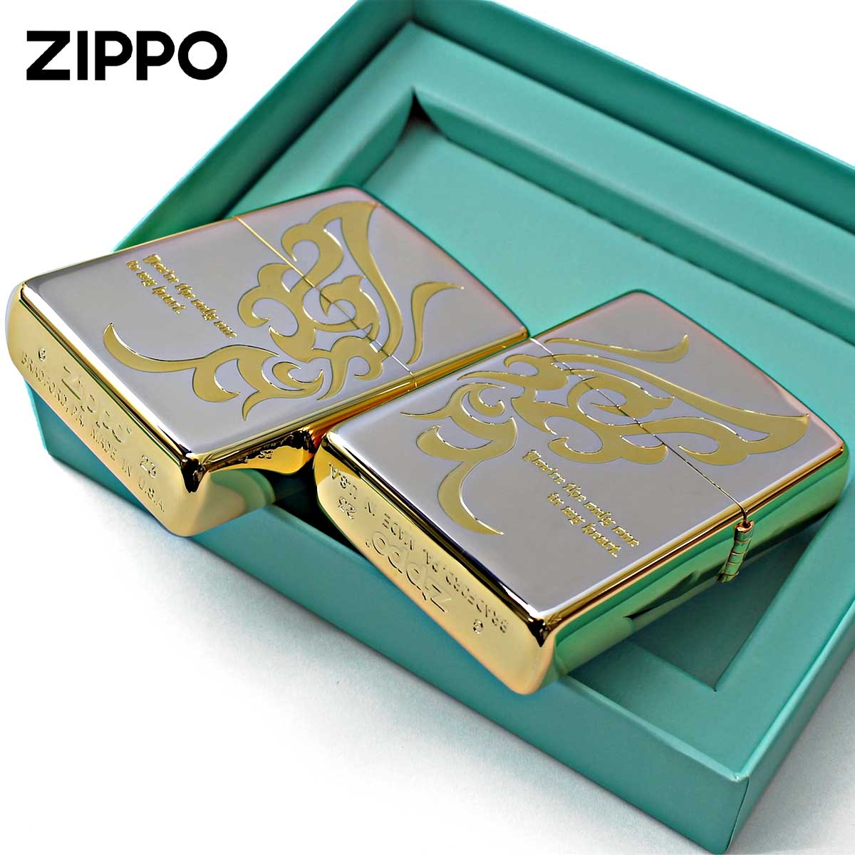 ZIPPO Zippo ジッポライター ペア バタフライ ペアセット LA