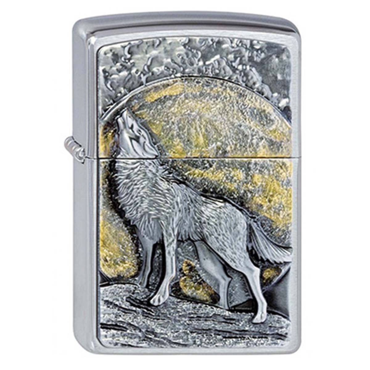 ZIPPO Zippo ジッポライター 狼 ウルフ 満月 Wolf at Moonlight