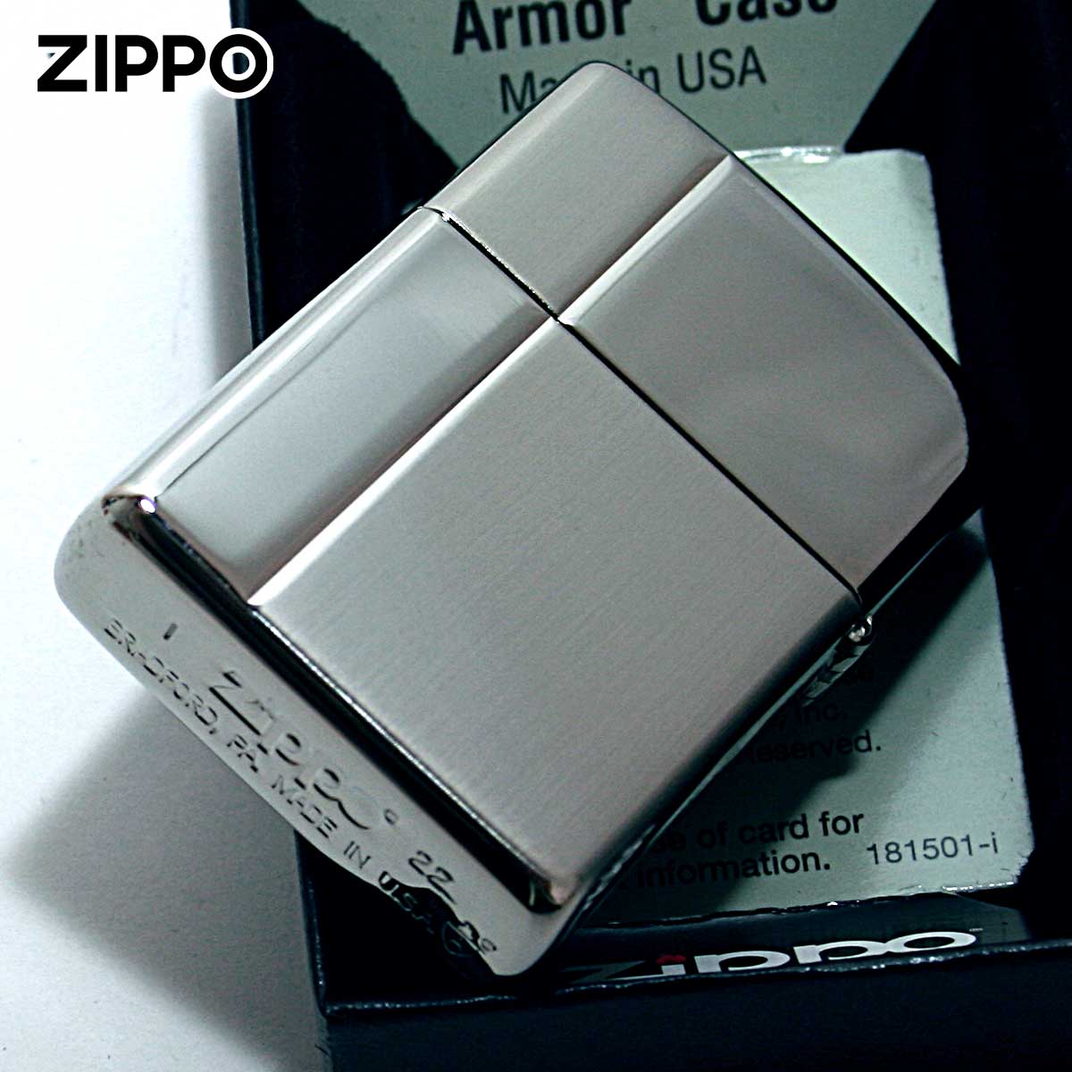 ZIPPO Zippo ジッポライター アーマー スタンダード サテーナ