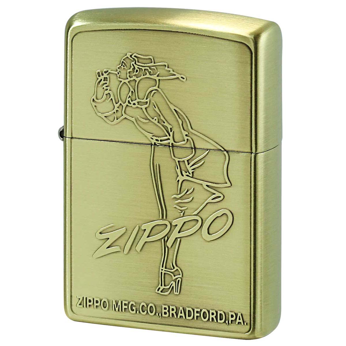 ZIPPO（ジッポー） ジッポライター ウインディ ガール レトロ ブラス