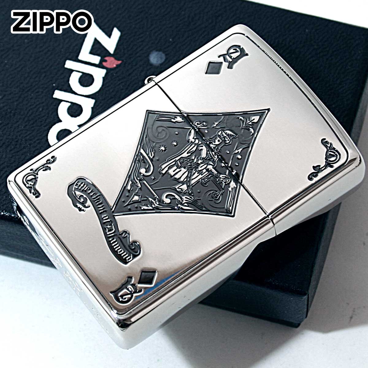 zippo☆DESTROYERS☆DEVIL BEAR☆ダメージシルバー☆ジッポ