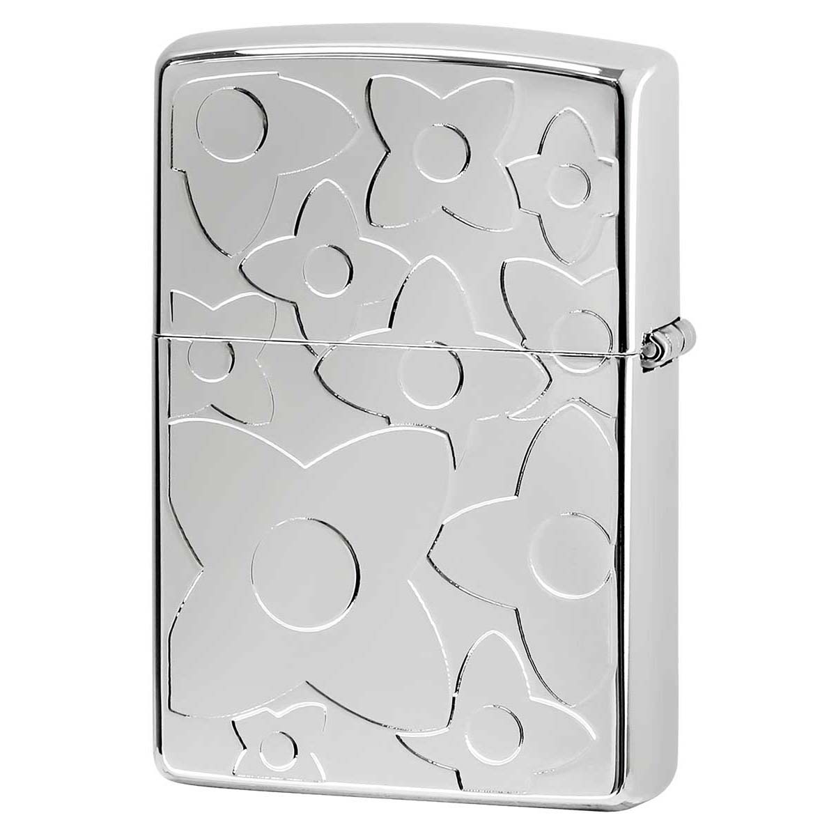 ZIPPO（ジッポー） ジッポライター シェル 貝 フラワー 花 シルバー 