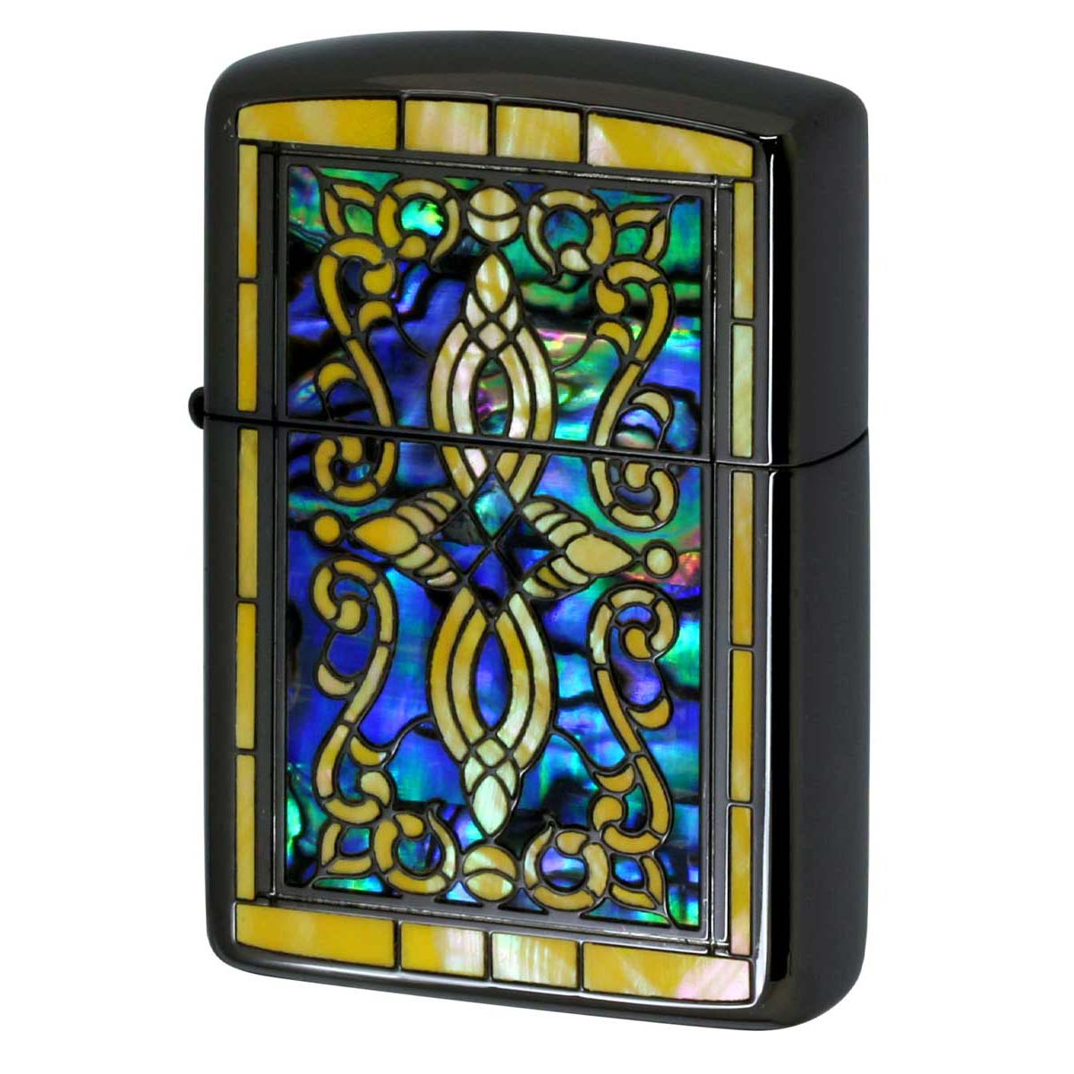 Zippo ジッポライター アーマー シェル 貝 ヘリテージ ブラック ARMOR SHELL HERITAGE BK 1201S866 高級