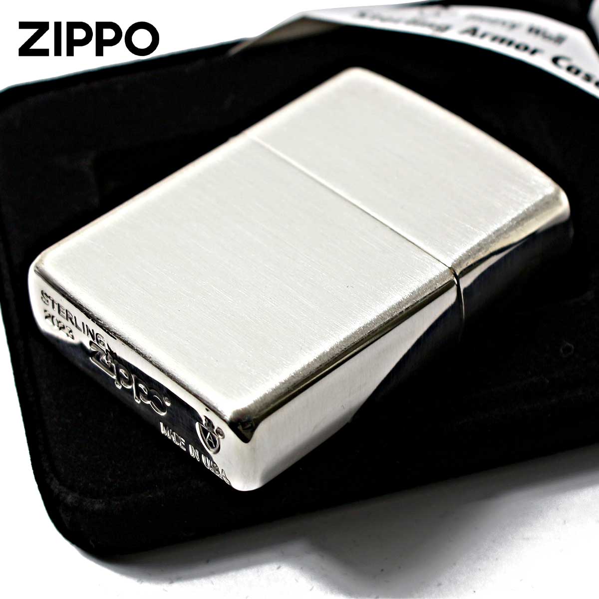 BBCO シルバー925　ジッポライター ZIPPO Zippo ジッポライター アーマー 純銀 スターリング