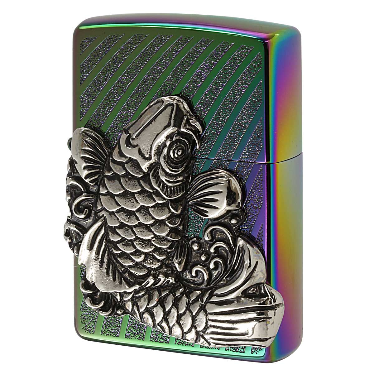 ZIPPO（ジッポー） ジッポライター 鯉 龍 ドラゴン 登竜門 レインボー 