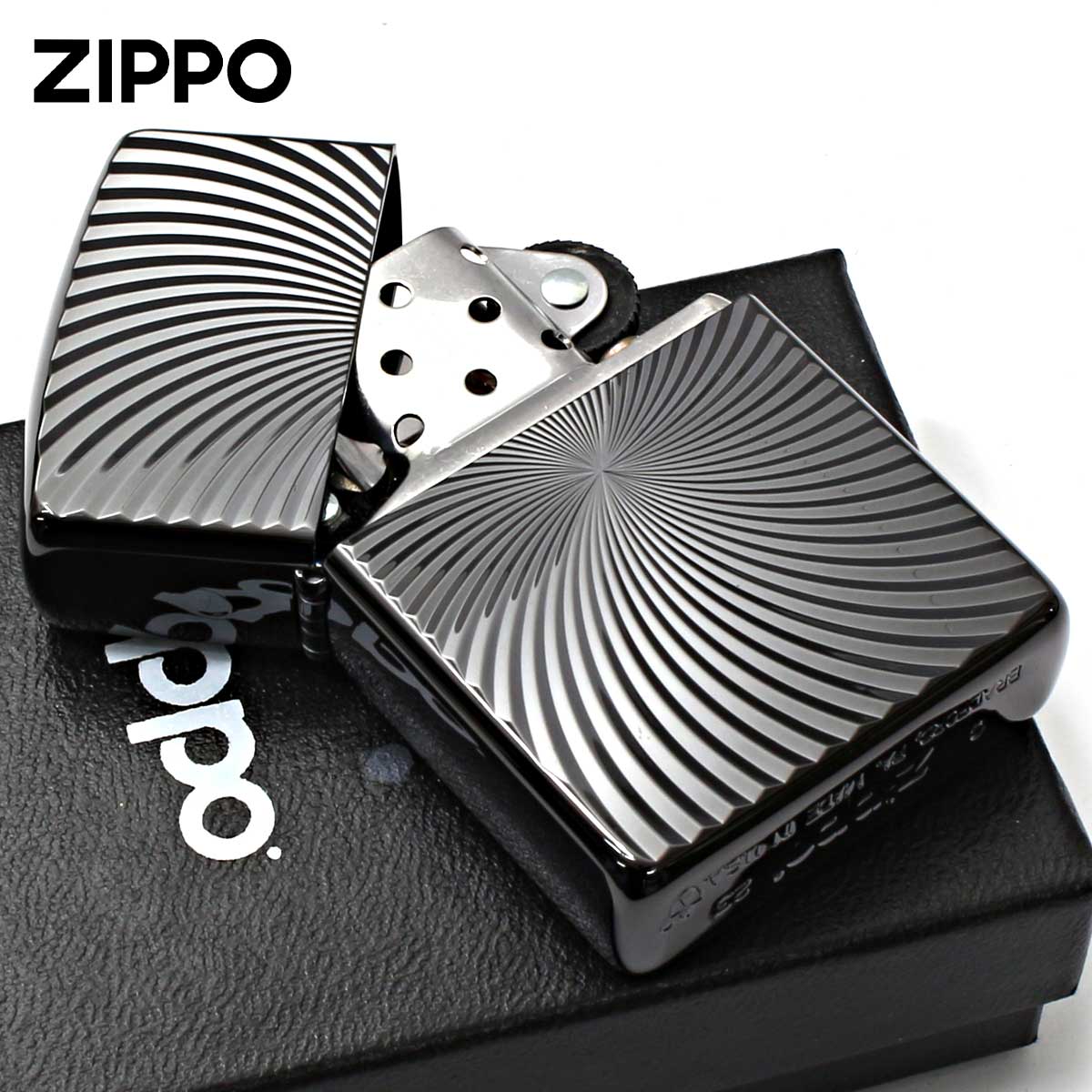 アーマーチタン Zippo ジッポライター アーマー 彫刻 WAVE ウェーブ 