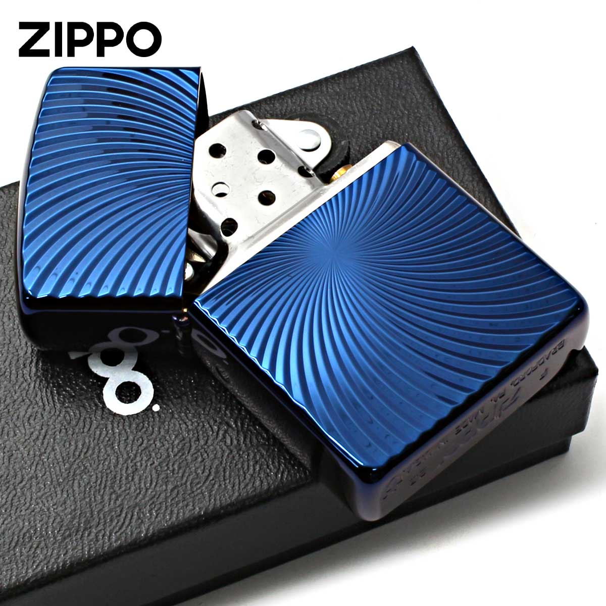 アーマーチタン Zippo ジッポライター アーマー 彫刻 WAVE ウェーブ 