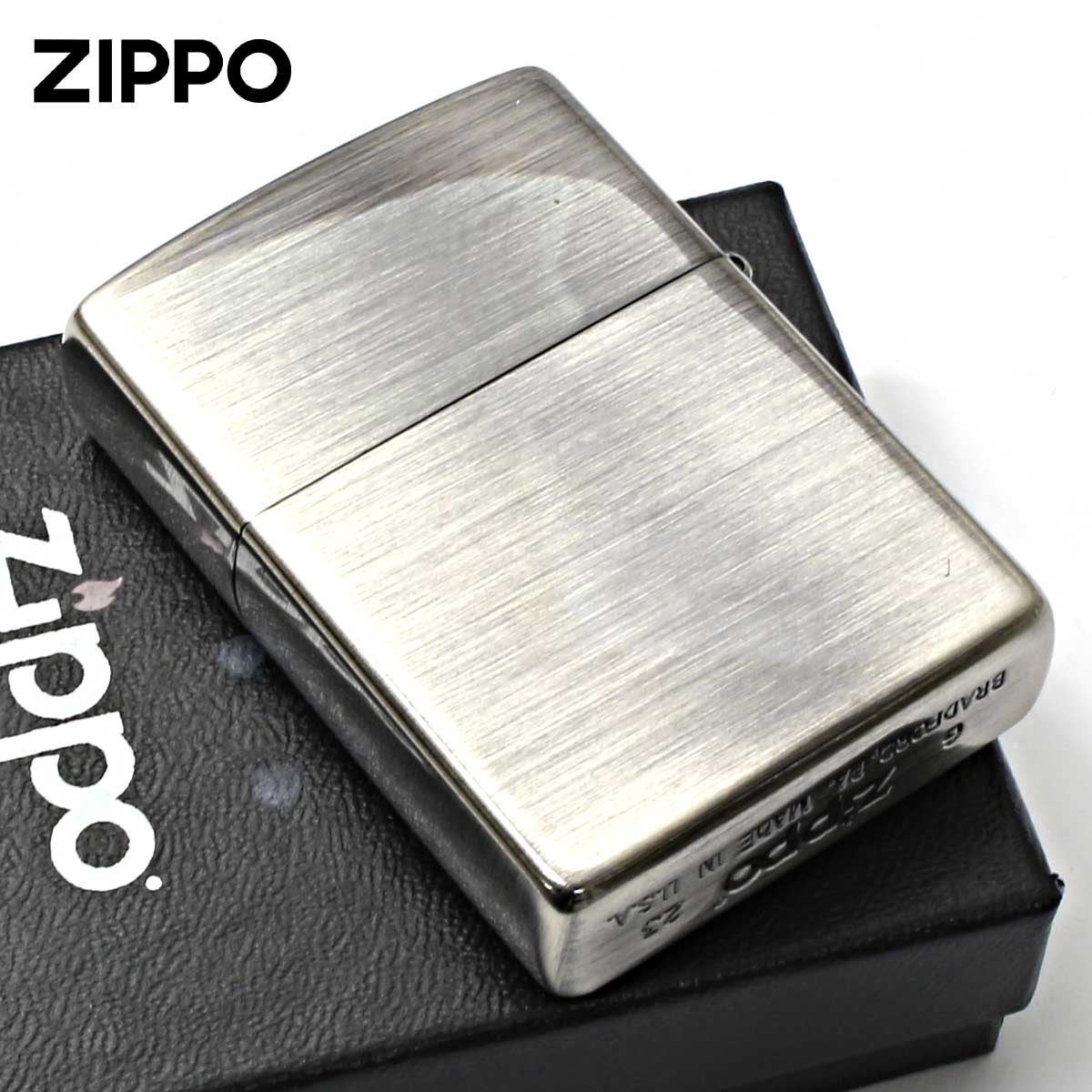 ZIPPO（ジッポー） ジッポライター ロゴ メタル ZIPPO LOGO METAL 202M 
