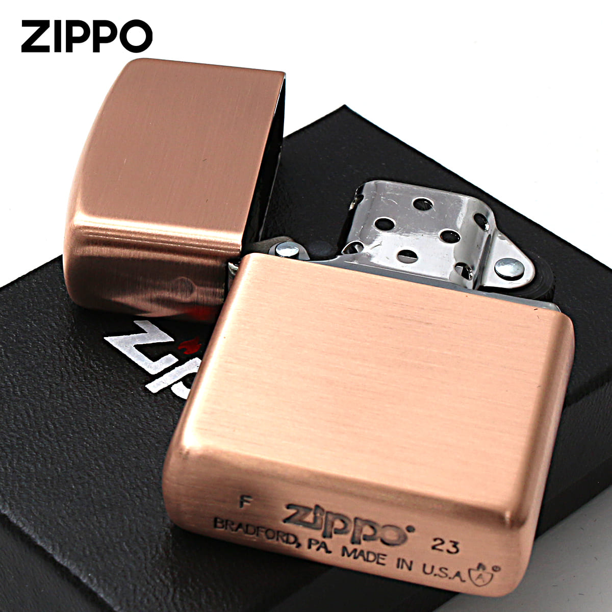 ZIPPO Zippo ジッポライター アーマー カッパー 無地 162 ARMOR