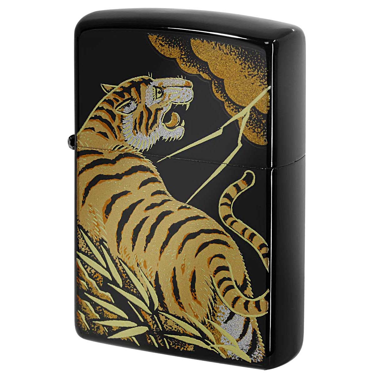 Zippo ジッポー ポケットウォッチ タイムタンク ゴールド タイガーデザイン Zippo ジッポー ポケットウォッチ タイムタンク ゴールド
