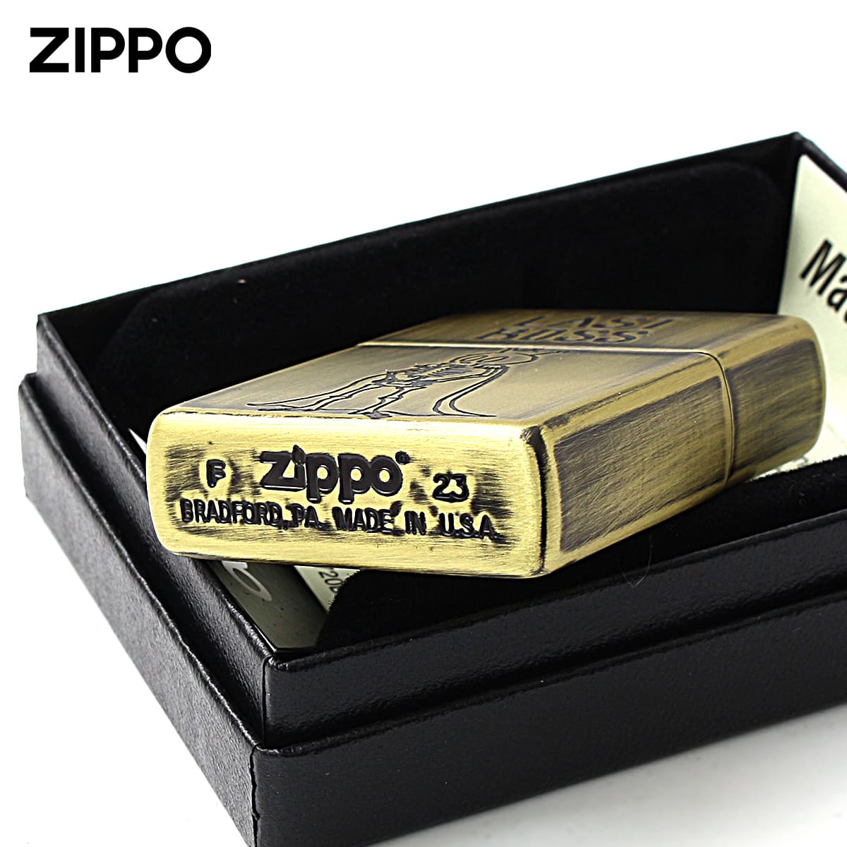 スカル（ZIPPO） Zippo ジッポライター スカル ドクロ 骸骨 真鍮