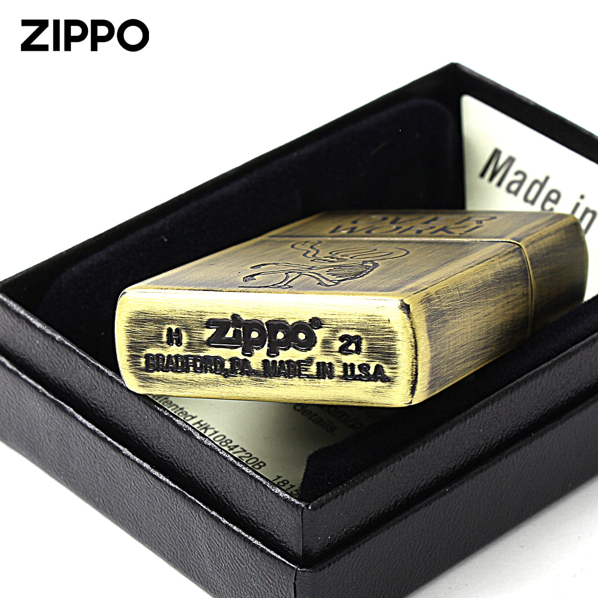 スカル（ZIPPO） Zippo ジッポライター スカル ドクロ 骸骨 真鍮