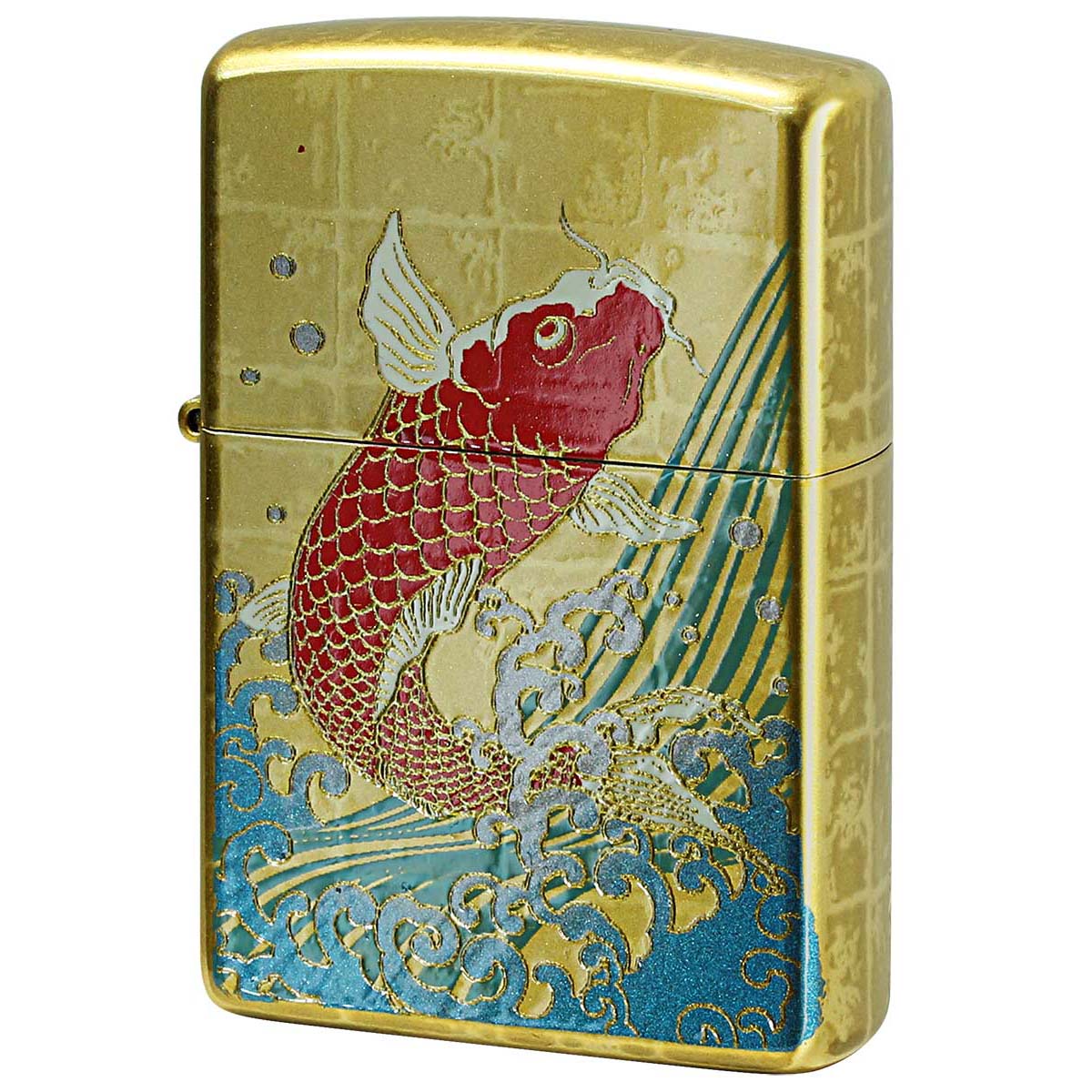 ZIPPO（ジッポー） ジッポライター 本金蒔絵 鯉 カープ 伝統工芸 和柄 