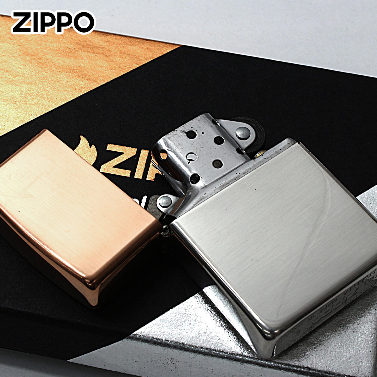 ZIPPO（ジッポー） ジッポライター 限定生産 バイメタル スターリング