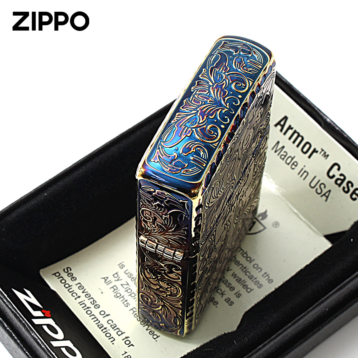 ZIPPO（ジッポー） ジッポライター アーマー 5面 アラベスク 唐草 