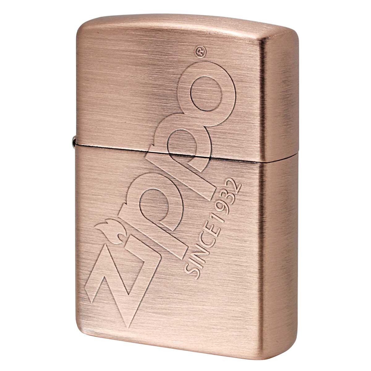 ZIPPO（ジッポー） ジッポライター ジッポ ロゴ ZIPPO LOGO 銅メッキ 