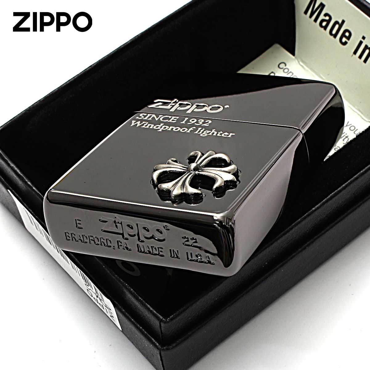 ZIPPO（ジッポー） ジッポライター クロス 十字架 Cross ブラック 