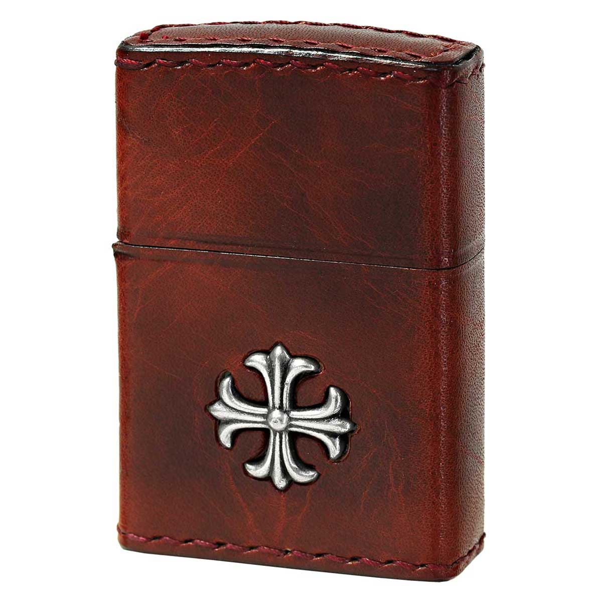 ZIPPO（ジッポー） ジッポライター 牛革巻き クロス 十字架 Cross 