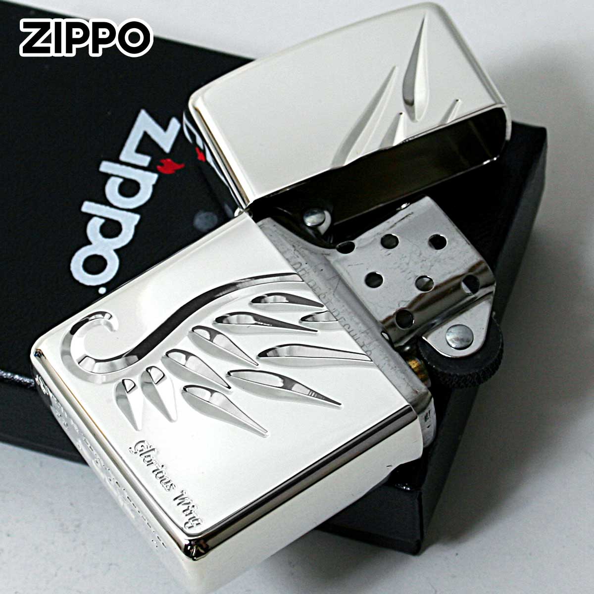 ZIPPO（ジッポー） ジッポライター アーマー 羽 ウイング 深彫 