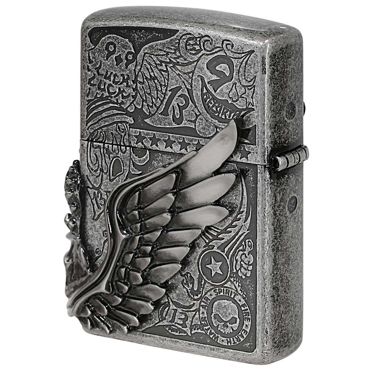 3Dホログラム スカル/がい骨 Zippo/ジッポーオイルライター 未使用 R*O様 3Dホログラム スカル/がい骨 Zippo/ジッポーオイル