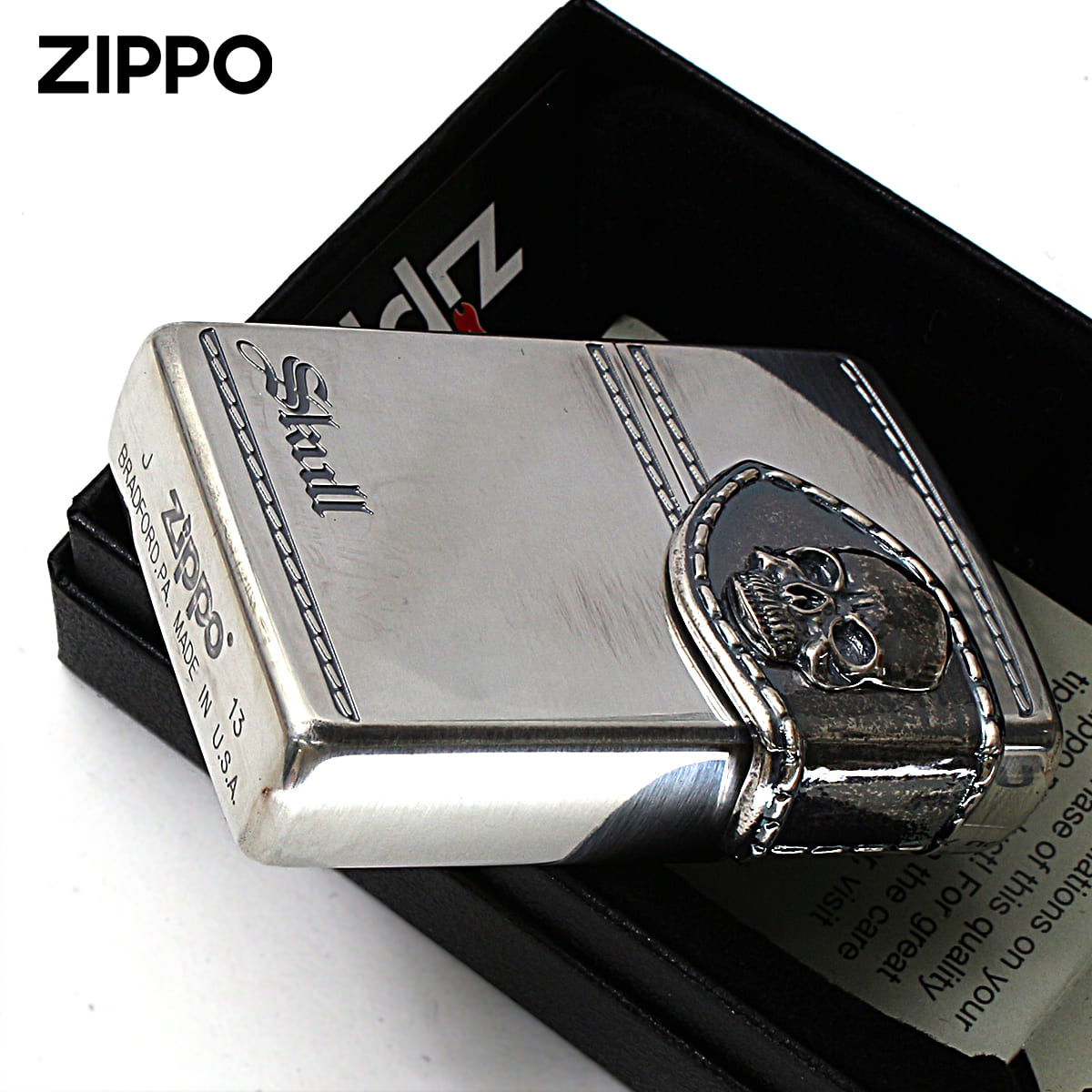 ZIPPO Zippo ジッポライター スカル ドクロ 骸骨 ウォレット
