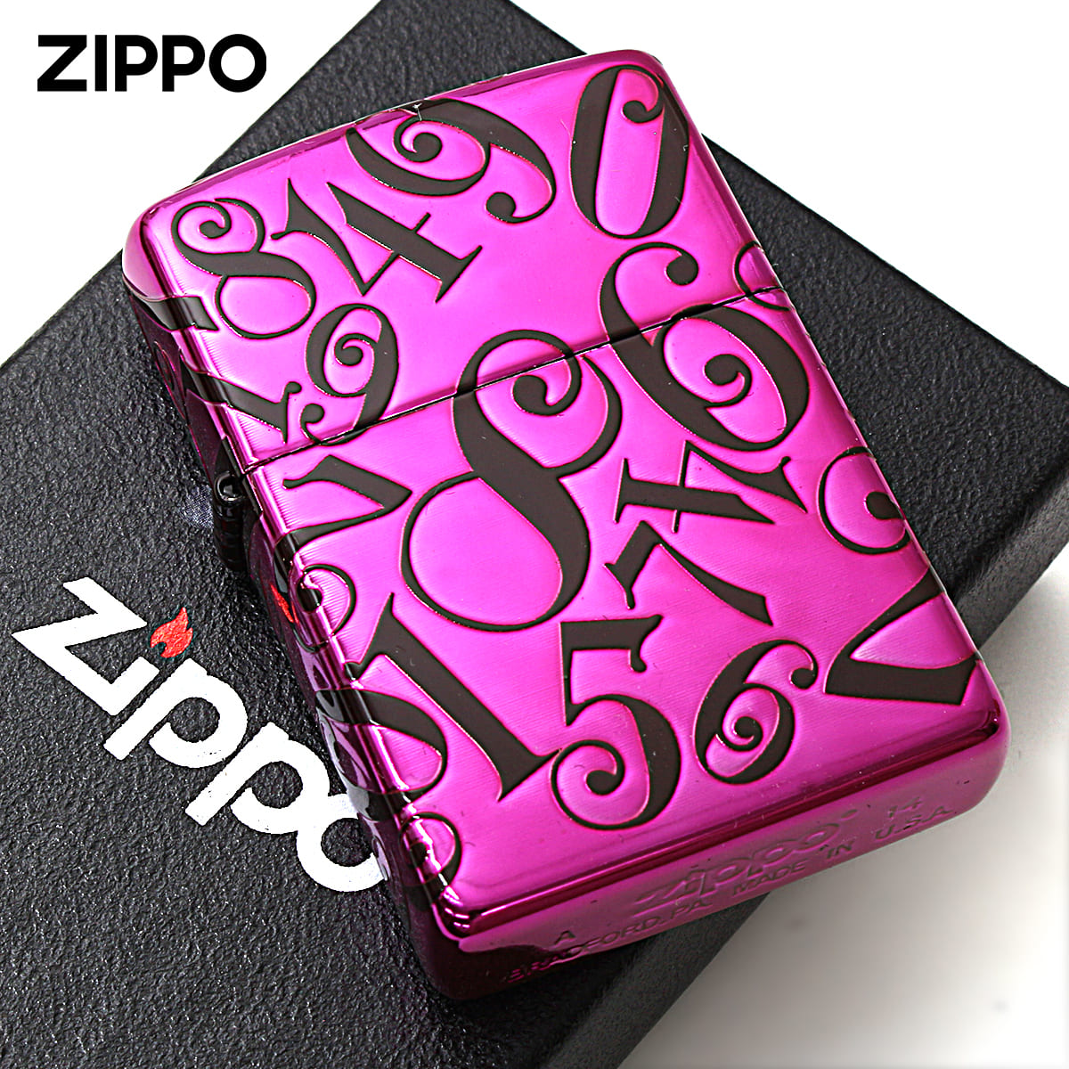 ZIPPO Zippo ジッポライター ダイヤル 数字 ランダム イオン