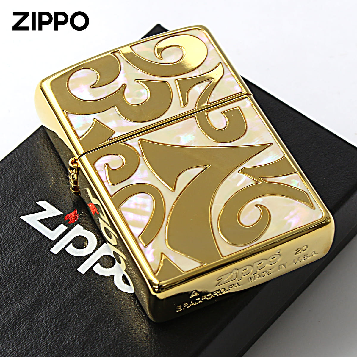 ジッポライター Zippo ジッポー 無地 シルバー 鏡面 ハイポリッシュクローム High