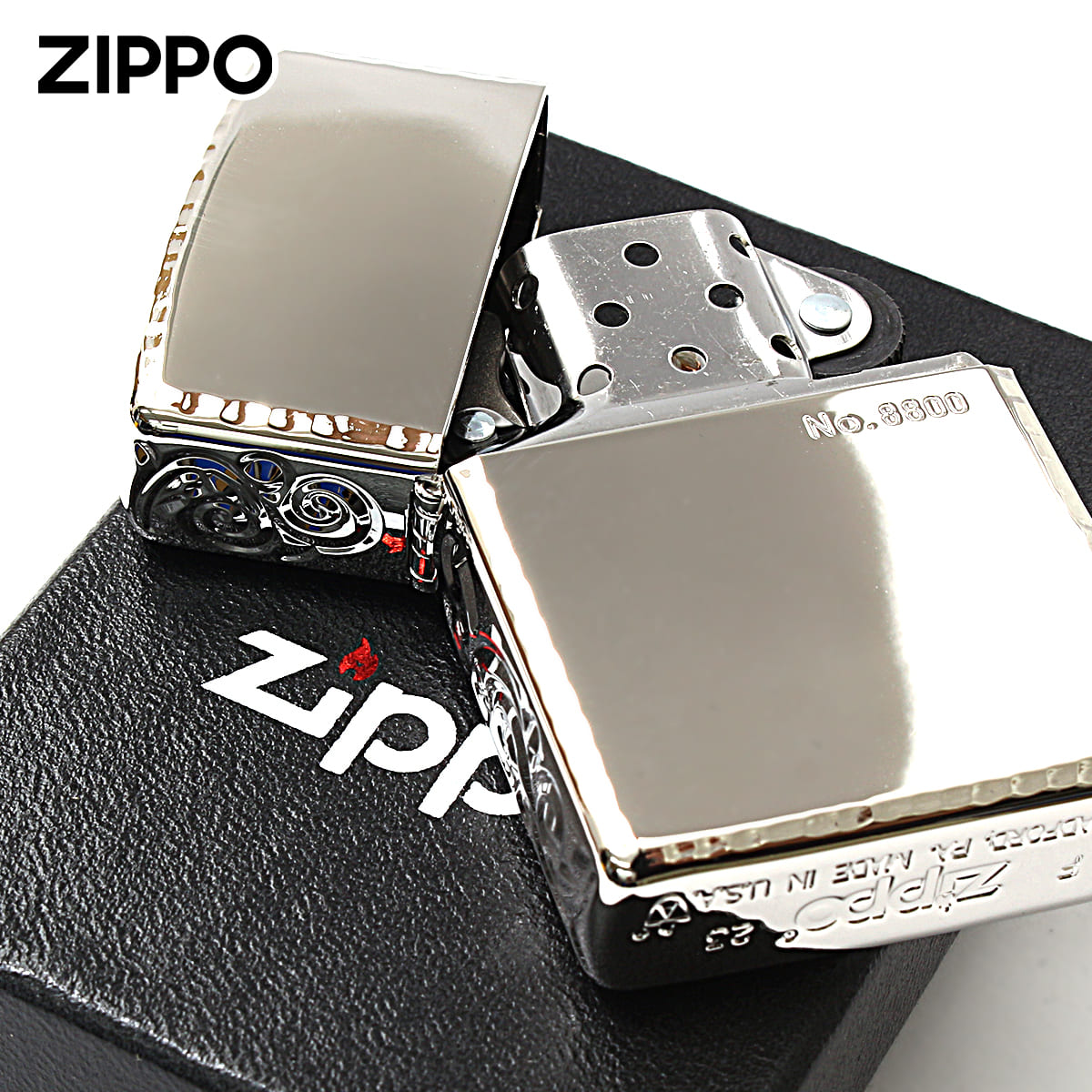 ZIPPO Zippo ジッポライター アーマー 162 3面彫刻 コーナー