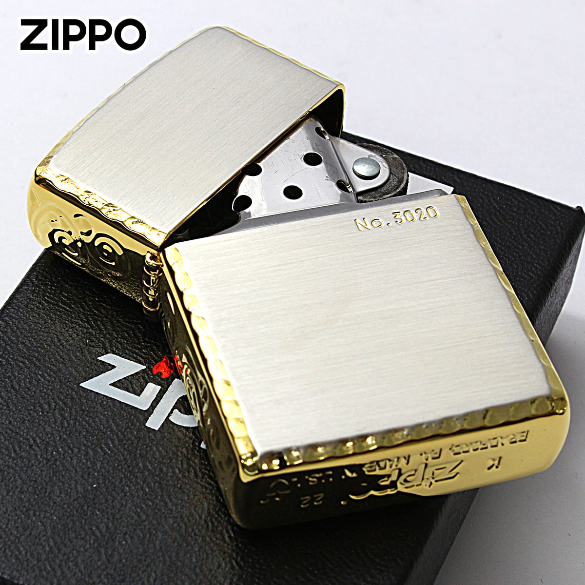 ZIPPO（ジッポー） ジッポライター アーマー 162 3面彫刻 コーナー 