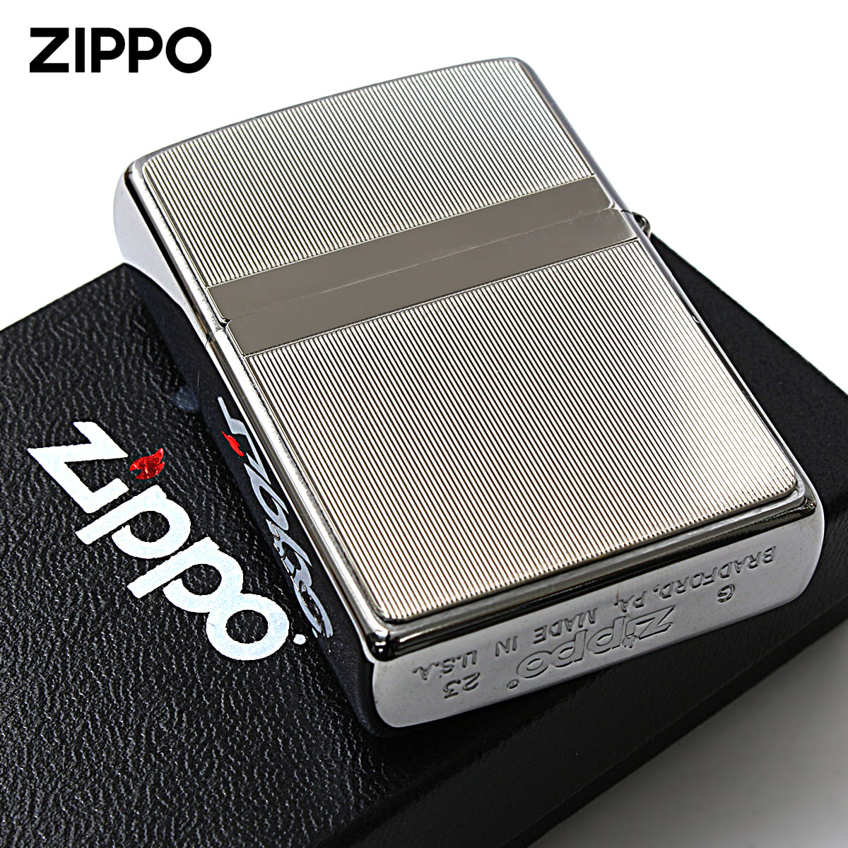 シェル Zippo ジッポライター トリックシェル 貝 プレート貼り