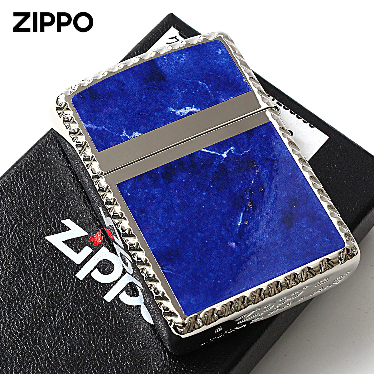 大理石調zippo Zippo ジッポー 大理石調 ホワイトマーブル ジッポ ロゴ