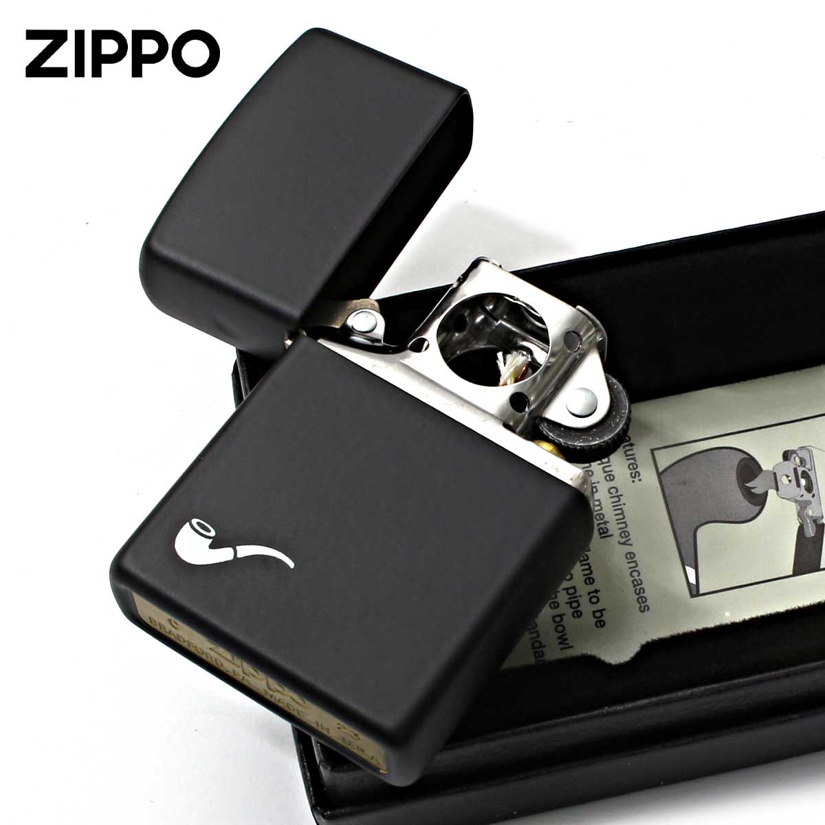ZIPPO（ジッポー） ジッポライター パイプ用 Pipe Ligher Black Matte 
