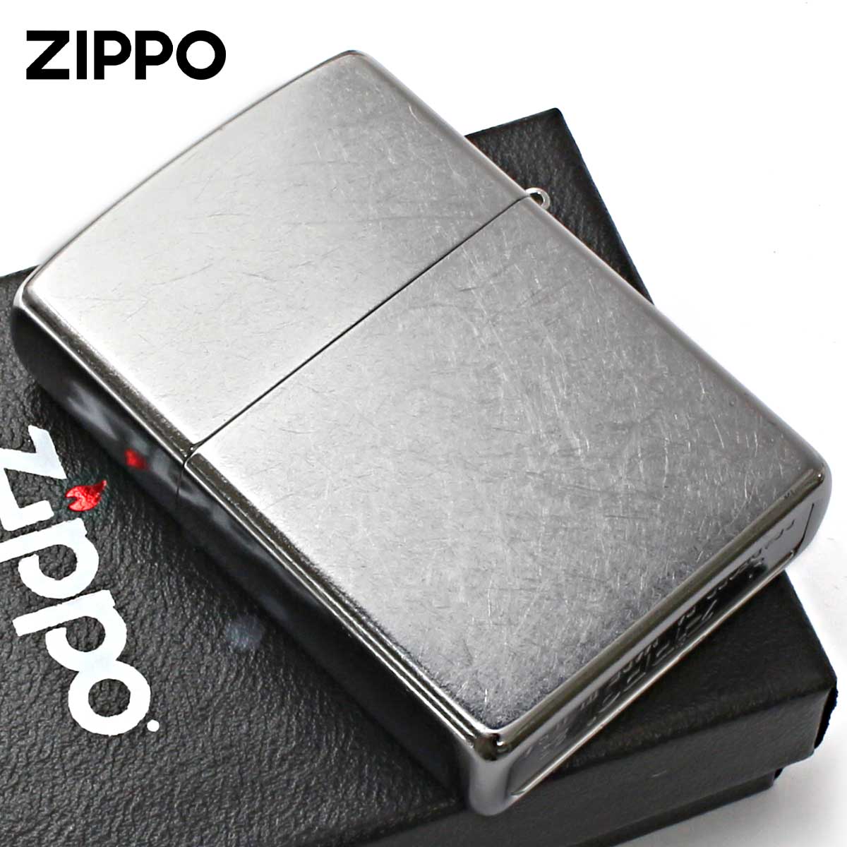ZIPPO（ジッポー） ジッポライター 無地 ストリートクローム Street