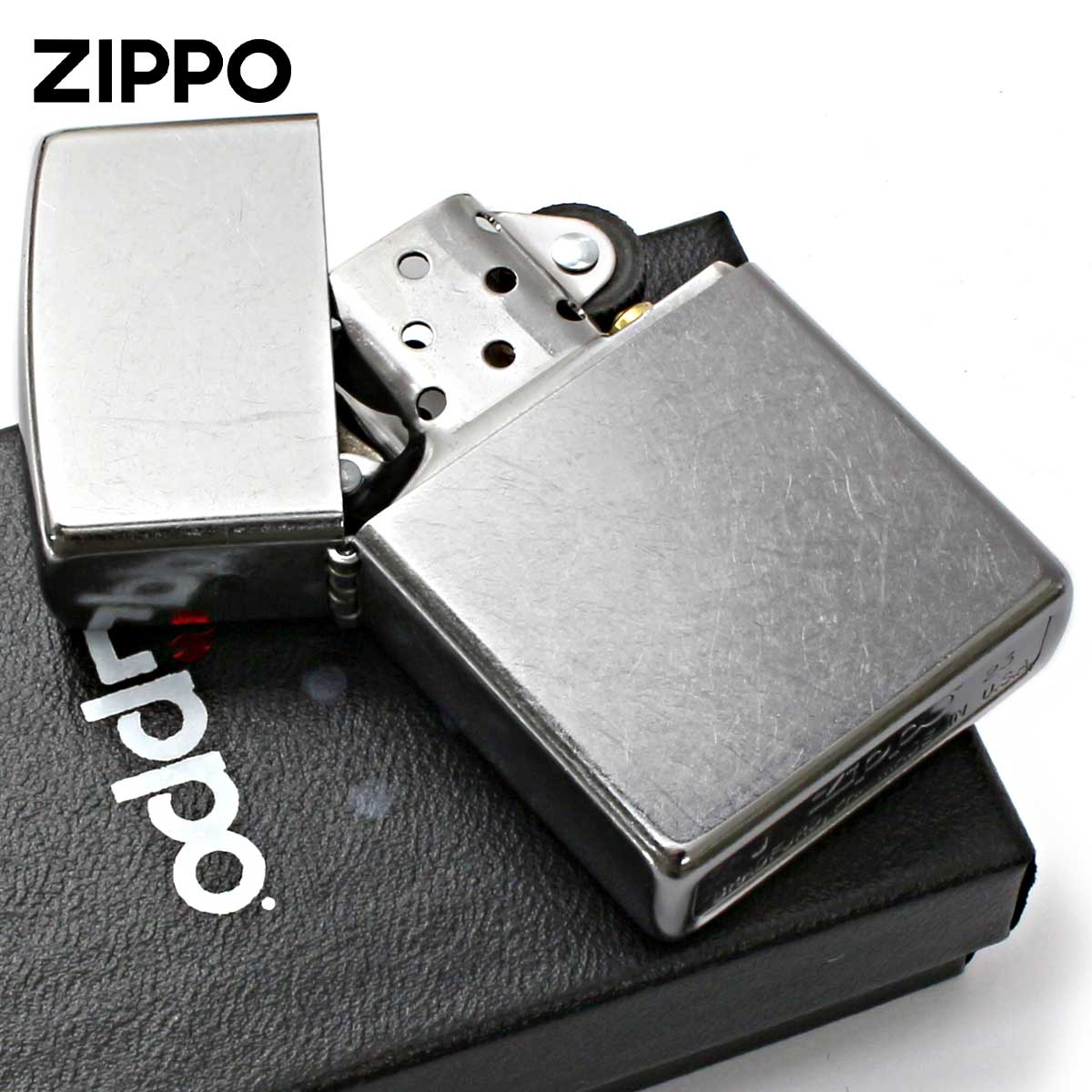ZIPPO（ジッポー） ジッポライター 無地 ストリートクローム Street