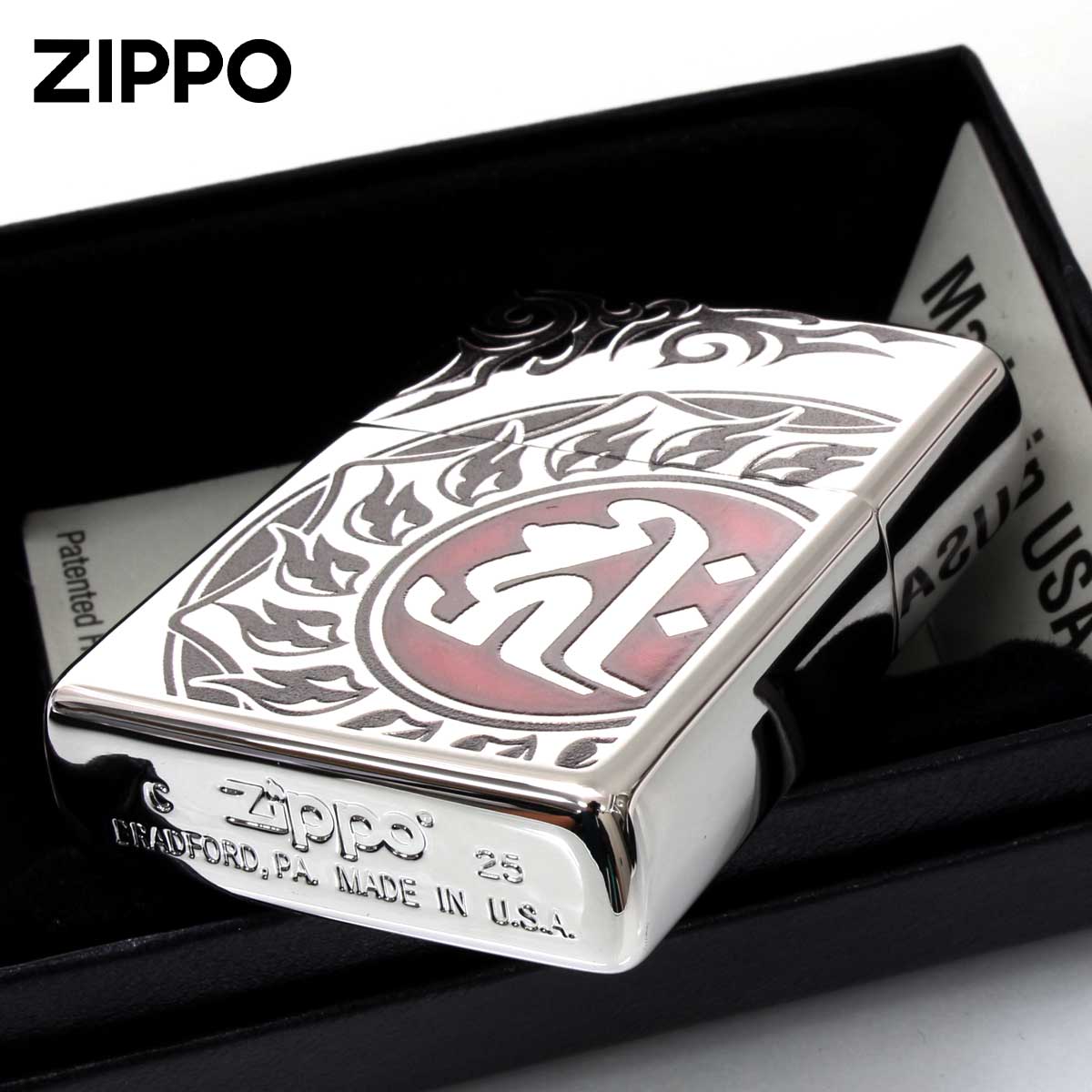 ZIPPO(ジッポー) ジッポライター 梵字 bonji キリーク 戌 亥 80035 ZIPPO(ジッポー) ジッポライター 梵字 bonji キリーク 戌 亥 80035