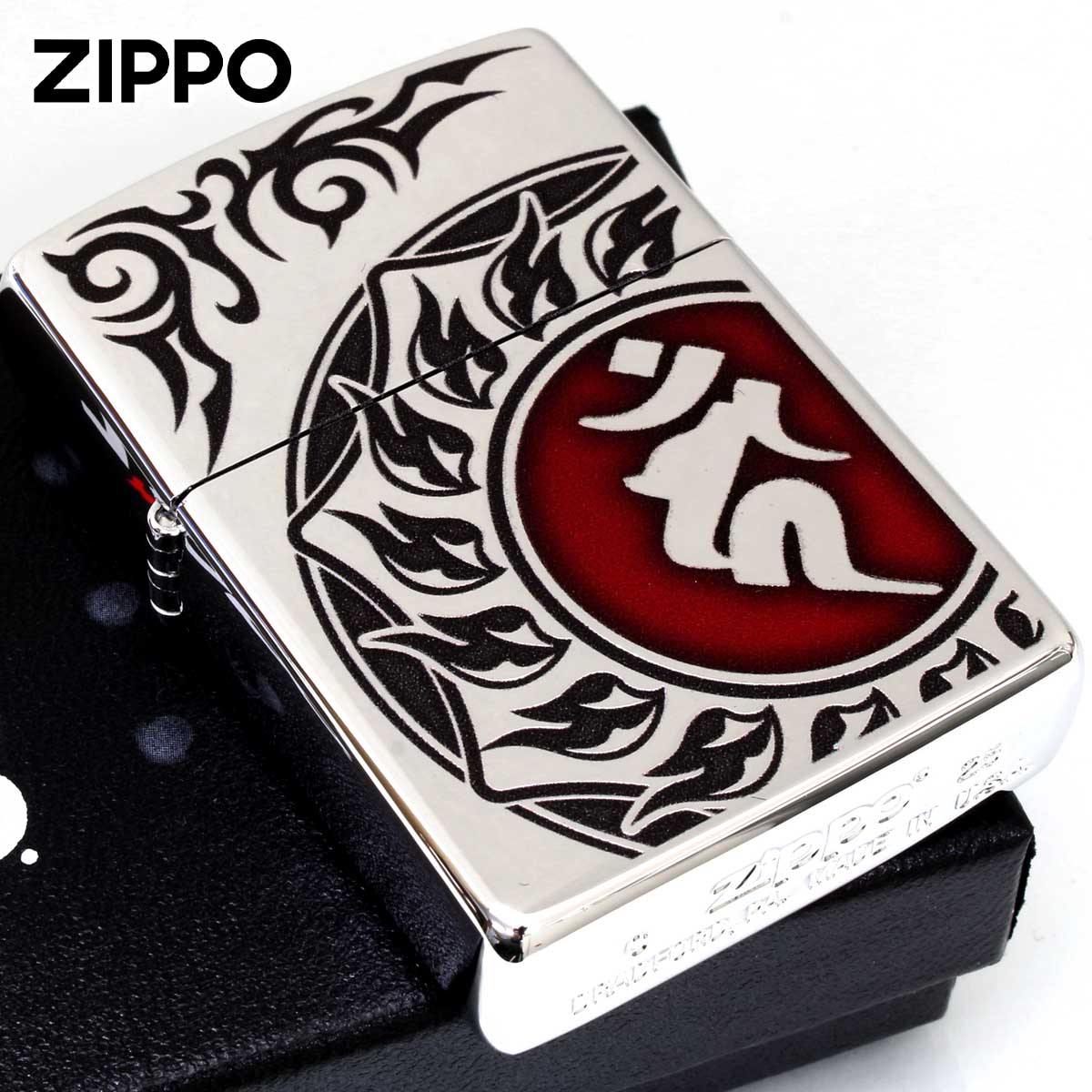ZIPPO（ジッポー） ジッポライター 梵字 bonji カーン 酉 80041 