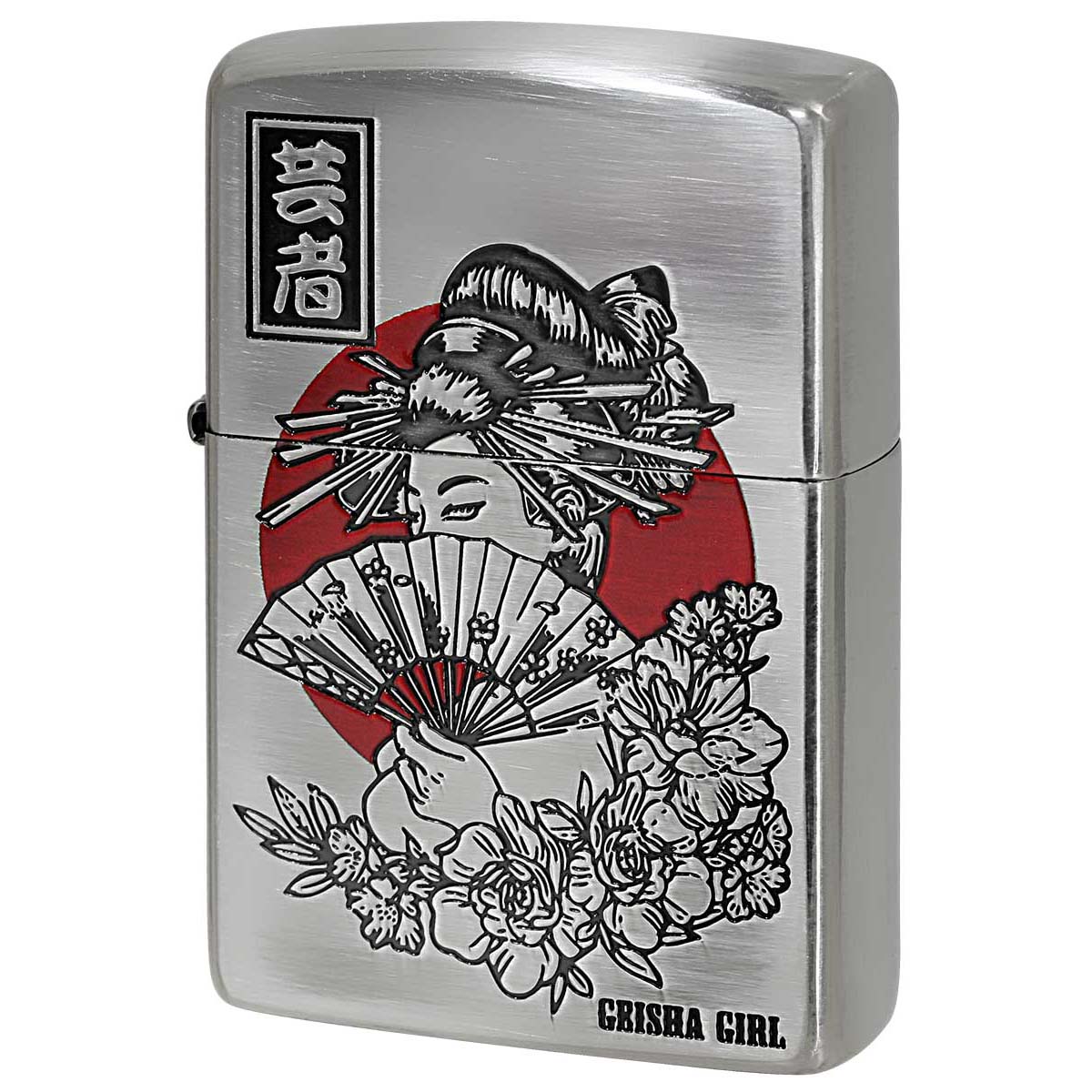 ZIPPO Zippo ジッポライター 和柄 芸者 JAPANESE STYLE 2020 銀