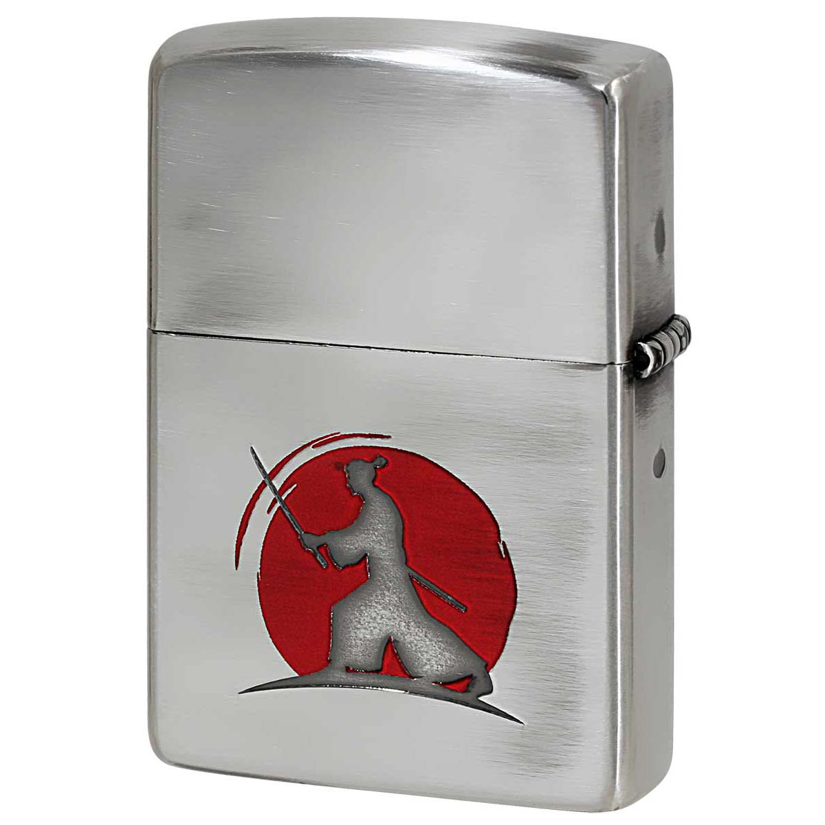 Zippo ジッポー 和柄 侍 JAPANESE STYLE 2020 銀メッキ 80057