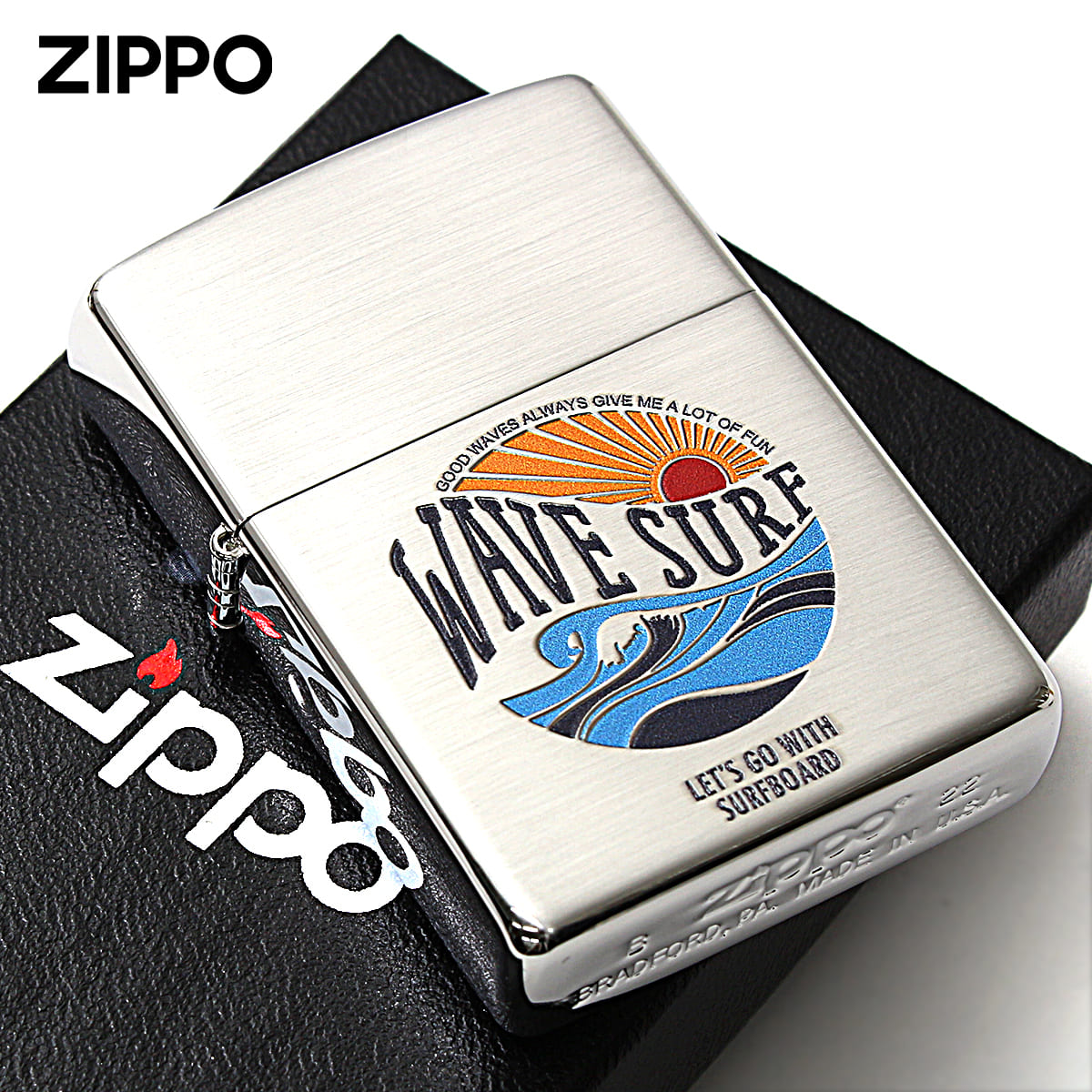 ZIPPO（ジッポー） ジッポライター サーフィン サンライズ Surfing 