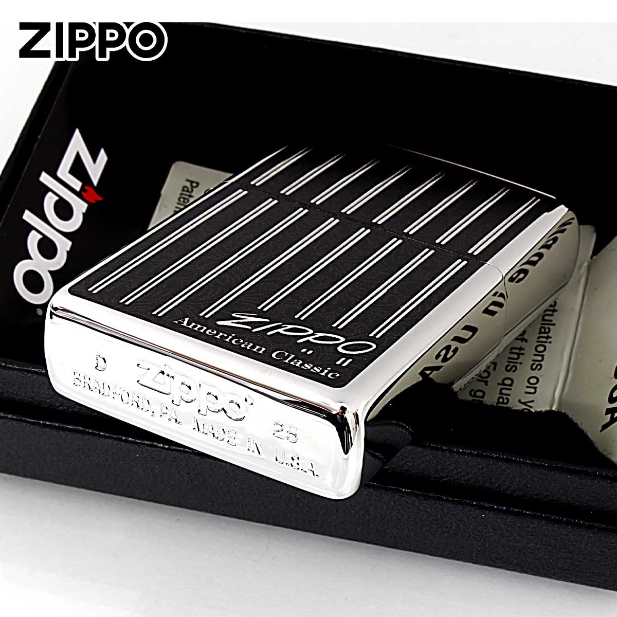 ZIPPO（ジッポー） ジッポライター アメリカンクラッシック ストライプ