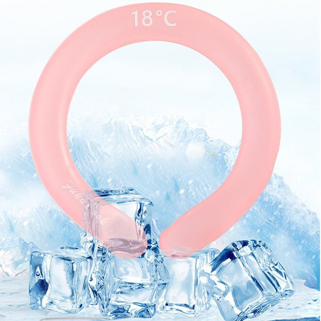 ネッククーラー アイスネックバンド 18℃ ネックリング 冷却リング アイス 大人用 子供用 熱中症対策 アイ｜ziyishiye｜02