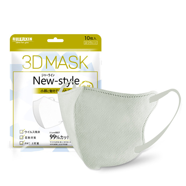 即納 3Dマスク 50枚 立体マスク 不織布 4層構造  カラーマスク チークマスク マスク 2タイプ おしゃれ 小顔 大人用 やわらか不織布 3dマスク 平ゴム PM2.5｜ziyishiye｜07
